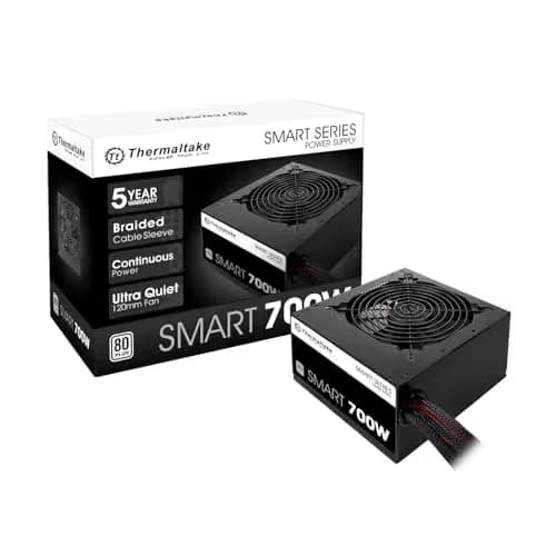 Thermaltake Smart Certified ATX 700W Non-Modular 80+ Certified image