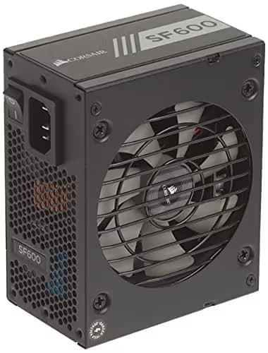 CORSAIR SF Series SF600 CP-9020182-NA 600 W SFX 80 PLUS PLATINUM Certified Full Modular Power Supply image