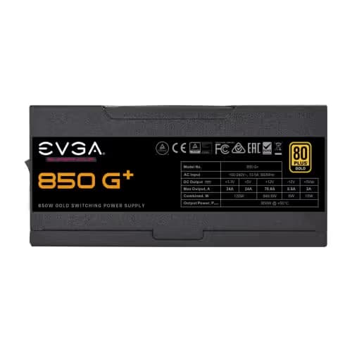 EVGA SuperNOVA 850 G+ 850W Fully Modular 80+ Gold image
