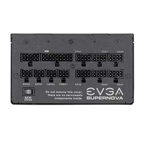 EVGA SuperNOVA 850 P2, 80+ PLATINUM 850W, Fully Modular , EVGA ECO Mode, 10 Year Warranty , Includes FREE Power On Self Tester Power Supply image