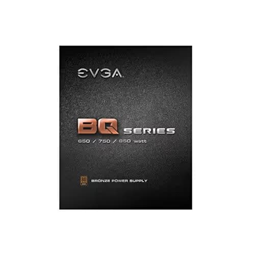 EVGA 650 BQ, 80+ BRONZE 650W, Semi Modular, 5 Year Warranty, Includes FREE Power On Self Tester, Power Supply image
