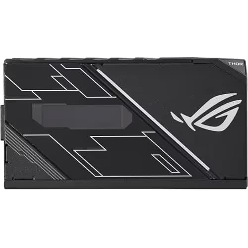 ASUS ROG Thor 850W Platinum II (Fully Modular Power Supply, 80+ Platinum, Lambda A++ Certified, ROG heatsinks, 135mm PWM fan, 0dB Mode, OLED Panel, Sleeved Cables, Aura Sync) image
