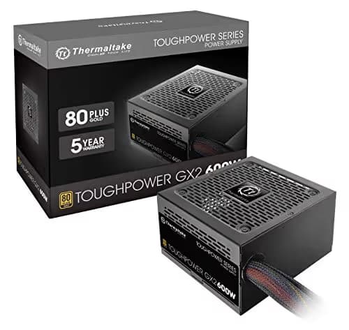 Thermaltake Toughpower GX2 Black 600W Non-Modular 80+ Gold image