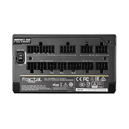 Fractal Design Ion+ 2 Platinum 860W 80 Plus Platinum Certified 860W Full Modular Compact ATX Power Supply image