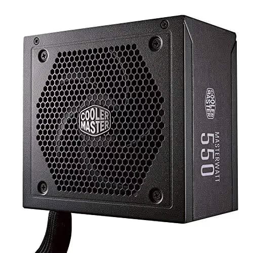 Cooler Master MasterWatt 550 550 W 80+ Bronze Certified Semi-modular ATX Power Supply image