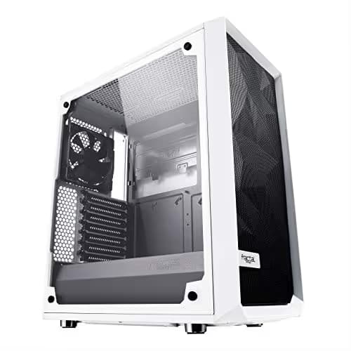 Fractal Design Meshify C ATX Mid Tower White / Black Tempered Glass Side Panel image