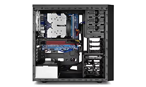 Deepcool Tesseract Mid-Tower Case (Black / Blue, Window) image