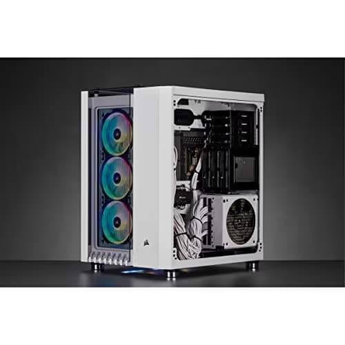 CORSAIR Crystal Series 680X RGB High Airflow Tempered Glass ATX Smart Case, White image
