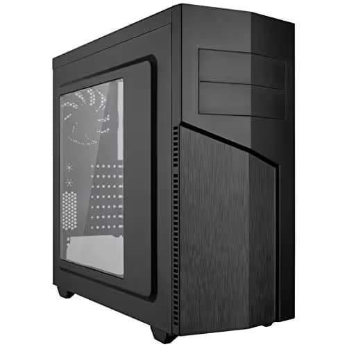 Rosewill TYRFING ATX Mid Tower Black Acrylic Side Panel, USB 3.2 Gen 1 Type-A, USB 2.0 Type-A image