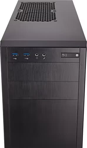 Corsair Carbide Series 100R ATX Mid Tower Black with Acrylic Side Panel and USB 3.2 Gen 1 Type-A Front Panel image