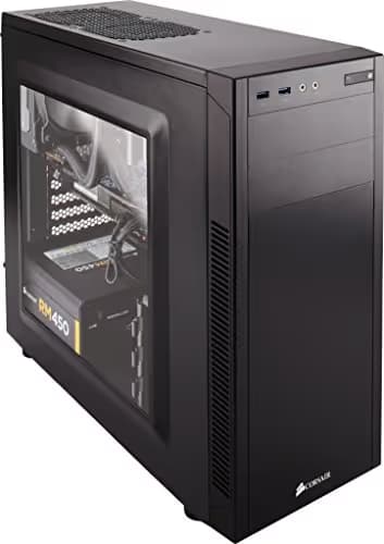 Corsair Carbide Series 100R ATX Mid Tower Black with Acrylic Side Panel and USB 3.2 Gen 1 Type-A Front Panel image