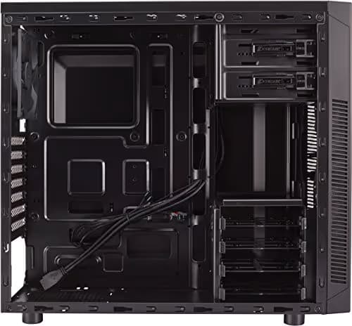 Corsair Carbide Series 100R ATX Mid Tower Black with Acrylic Side Panel and USB 3.2 Gen 1 Type-A Front Panel image