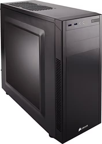 Corsair Carbide Series 100R ATX Mid Tower Black with Acrylic Side Panel and USB 3.2 Gen 1 Type-A Front Panel image