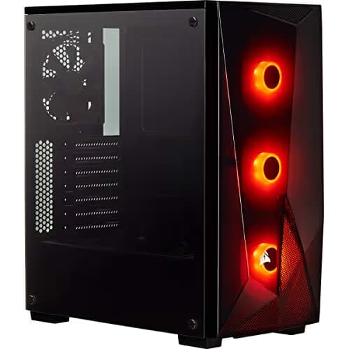 Corsair Carbide Series SPEC-05 CC-9011138-WW Black Steel, Plastic, Acrylic Window Side Panel ATX Mid Tower Gaming Case main image