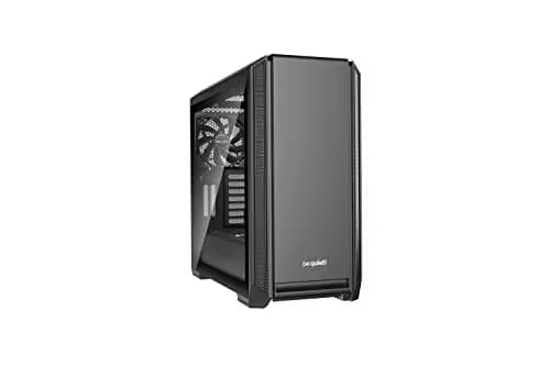 be quiet! Silent Base 601 ATX Mid Tower Black with Tempered Glass Side Panel and USB 3.2 Gen 1 Type-A, USB 2.0 Type-A image