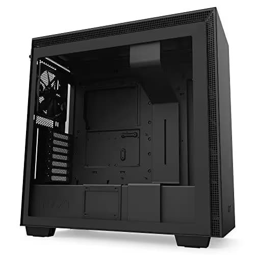 NZXT H710 - CA-H710B-B1 - ATX Mid Tower PC Gaming Case - Front I/O USB Type-C Port - Quick-Release Tempered Glass Side Panel - Cable Management System - Water-Cooling Ready - Black main image