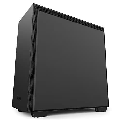 NZXT H710 - CA-H710B-B1 - ATX Mid Tower PC Gaming Case - Front I/O USB Type-C Port - Quick-Release Tempered Glass Side Panel - Cable Management System - Water-Cooling Ready - Black image