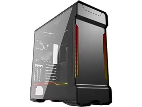 Phanteks Evolv X ATX Mid Tower Black with Tinted Tempered Glass Side Panel and USB 3.2 Gen 2 Type-C, USB 3.2 Gen 1 Type-A image