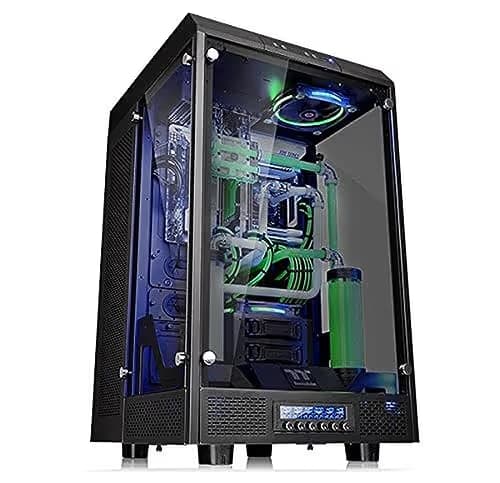 Thermaltake Tower 900 ATX Full Tower Black with Tempered Glass Side Panel and USB 3.2 Gen 1 Type-A image