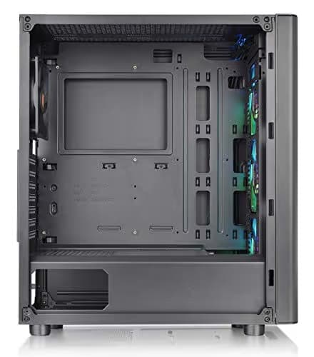 Thermaltake V250 TG ARGB ATX Mid Tower Black with Tempered Glass Side Panel and USB 3.2 Gen 1 Type-A, USB 2.0 Type-A image