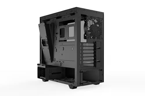 be quiet! Pure Base 500DX ATX Mid Tower Black with Tempered Glass Side Panel and USB 3.2 Gen 2 Type-C, USB 3.2 Gen 1 Type-A image