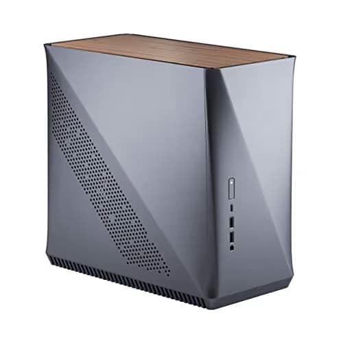Fractal Design Era ITX Mini Tower Case (Titanium Gray with Walnut) image