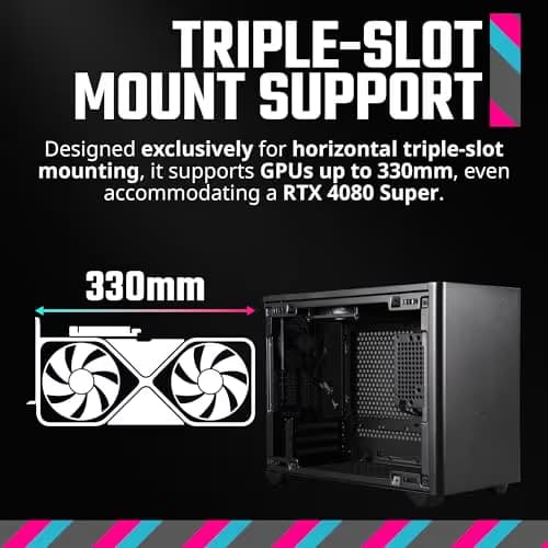 Cooler Master MasterBox NR200 Mini-ITX Desktop Black image