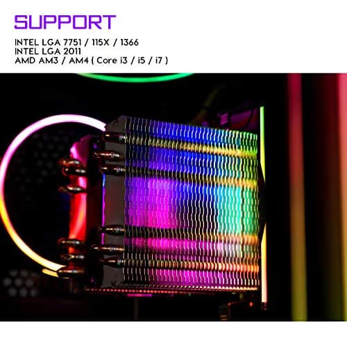DarkFlash L6 Heat Sink CPU Air Cooler image