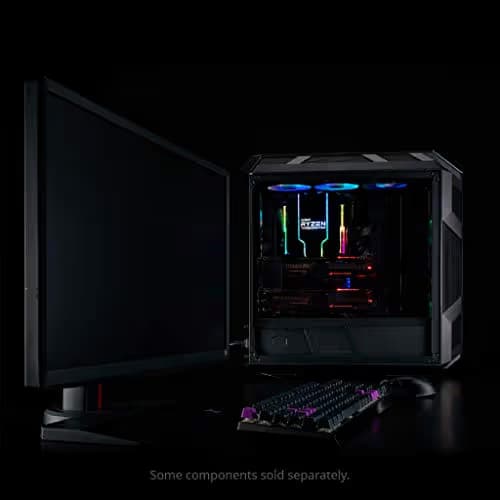 DarkFlash Shadow Pro PWM Aluminum CPU LED Addressable RGB Motherboard Control Cooler Cooling Fan Motherboard Sync for Intel Core i7/i5/i3 AM3/AM4 image