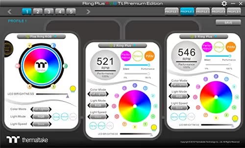 Thermaltake Floe Riing RGB TT Premium Edition Water 360mm RGB 42.34 CFM image