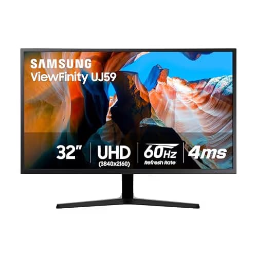 Samsung LU32J590UQNXZA 32" 4K 60Hz VA Monitor image