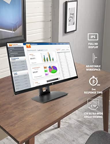 HP VH240a 23.8" 1080p 60Hz IPS Monitor image