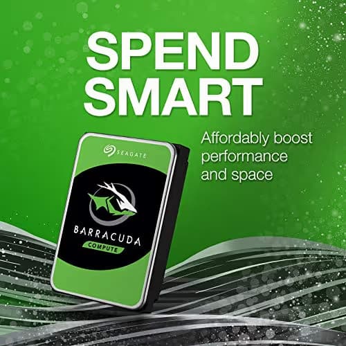 Seagate Barracuda Compute 1TB 3.5" HDD 5400RPM SATA image