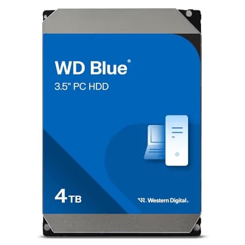 Western Digital Blue 4TB HDD 3.5" 5400RPM SATA 6.0 Gb/s image