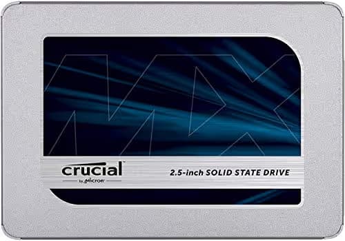 Crucial MX500 500GB 3D NAND SATA 2.5-inch Internal SSD image