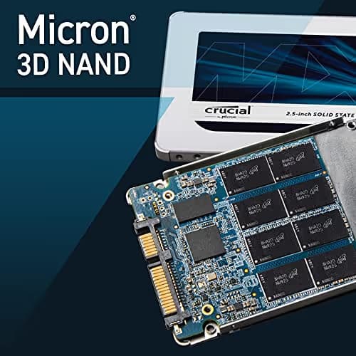 Crucial MX500 500GB 3D NAND SATA 2.5-inch Internal SSD image