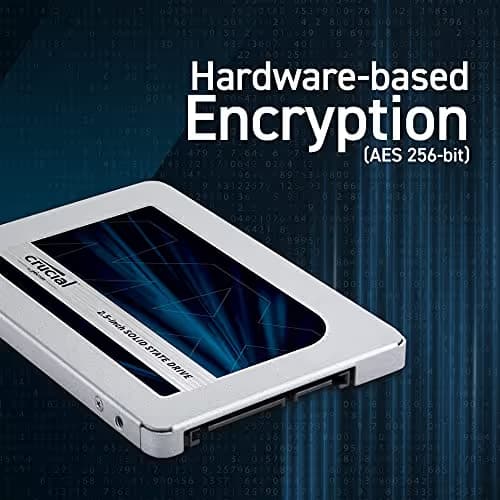 Crucial MX500 500GB 3D NAND SATA 2.5-inch Internal SSD image