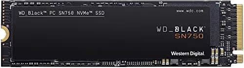 Western Digital Black SN750 1TB SSD M.2-2280 PCIe 3.0 X4 NVMe image