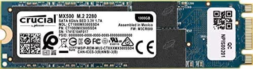 Crucial MX500 1TB 3D NAND SATA 2.5 Inch Internal SSD, up to 560 MB/s image