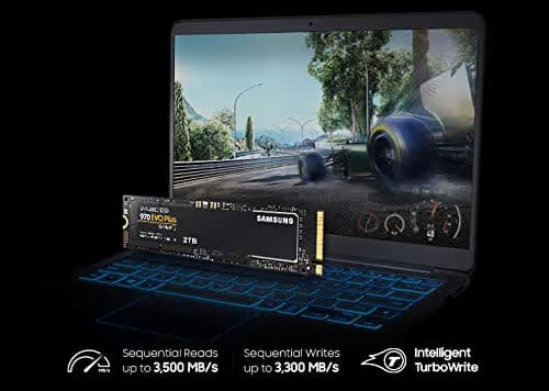 SAMSUNG 970 EVO PLUS M.2 2280 1TB PCIe Gen 3.0 x4, NVMe 1.3 V-NAND Internal Solid State Drive (SSD) MZ-V7S1T0B/AM image