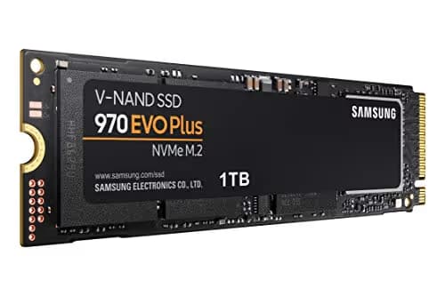 SAMSUNG 970 EVO PLUS M.2 2280 1TB PCIe Gen 3.0 x4, NVMe 1.3 V-NAND Internal Solid State Drive (SSD) MZ-V7S1T0B/AM image