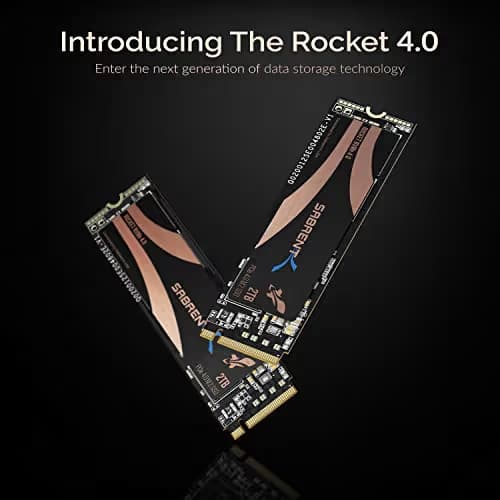 Rocket NVMe 4.0 SSD - 2TB M.2 2280 PCIe 4.0 NVMe TLC SSD + Heatsink image
