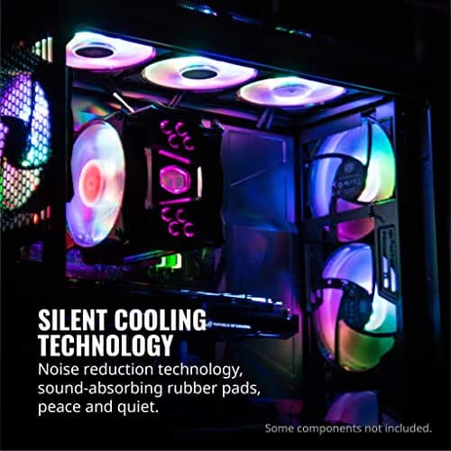 Cooler Master MasterFan MF120R ARGB 120mm 3 Fan Kit [R4-120R-203C-R1] image