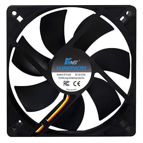 Kingwin CF-012LB 120mm Black 40 CFM image