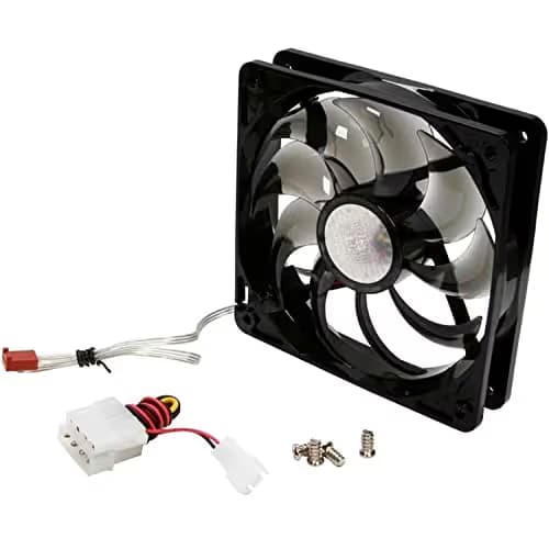 Cooler Master SickleFlow 120 - Sleeve Bearing 120mm Silent Fan for Computer Cases, CPU Coolers, and Radiators (Smoke Color) image