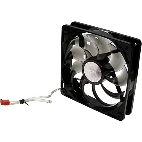 Cooler Master SickleFlow 120 - Sleeve Bearing 120mm Silent Fan for Computer Cases, CPU Coolers, and Radiators (Smoke Color) image