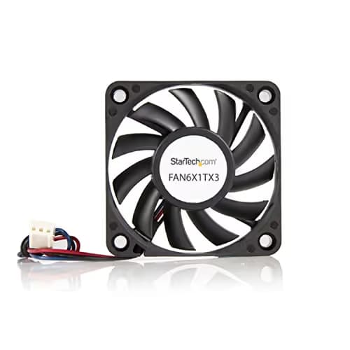 StarTech.com 60x10mm Replacement Ball Bearing Computer Case Fan w/ TX3 Connector - 3 pin case Fan - TX3 Fan - 60mm Fan image