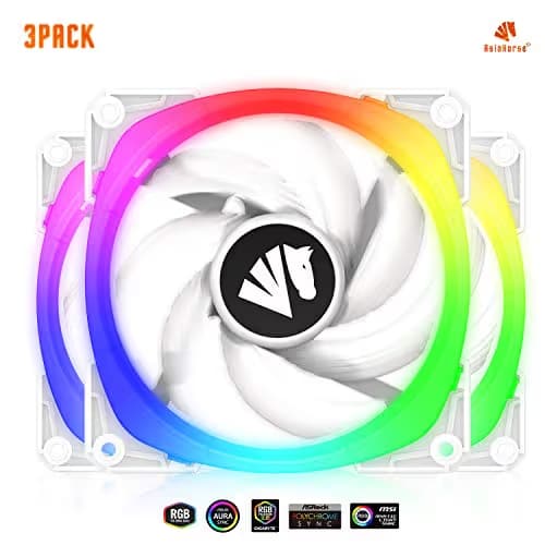 Asiahorse N001 120mm ARGB White 3 Pack image