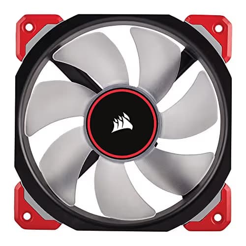 Corsair ML120 Pro 120mm Black / Red PWM Red 75 CFM image