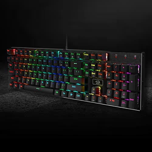 Redragon DEVARAIAS K556 RGB Wired Outemu Brown Switch Mechanical Gaming Keyboard image